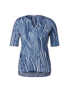 CECIL  t shirts licht blauw/color -  model b321319 - Dameskleding t shirts blauw