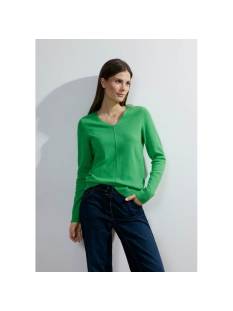 CECIL  tricot pull's en gilets licht groen/color -  model b302613 - Dameskleding tricot pull's en gilets groen