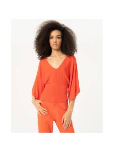 SURKANA  tricot pull's en gilets oranje -  model baco233 - Dameskleding tricot pull's en gilets oranje