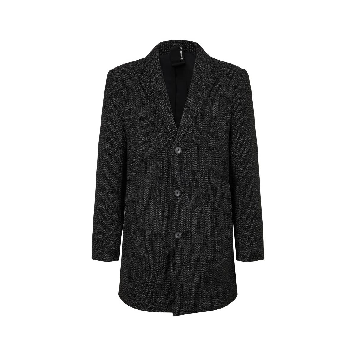 TOM TAILOR  mantels en vesten donker grijs/color -  model 1032502 - Herenkleding mantels en vesten grijs