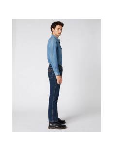 WRANGLER  broeken donkere jeans -  model w12104001 texas - Herenkleding broeken jeans