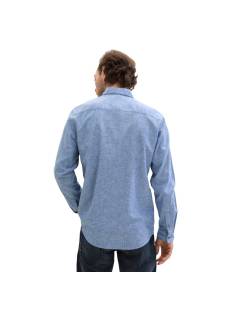 TOM TAILOR  hemden licht blauw -  model 1040141 - Herenkleding hemden blauw
