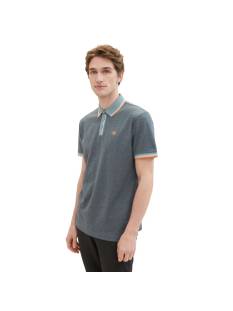 TOM TAILOR  t shirts licht grijs/color -  model 1040822 - Herenkleding t shirts grijs