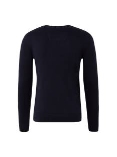 TOM TAILOR  tricot pull's en gilets donker blauw -  model 1012820 - Herenkleding tricot pull's en gilets blauw