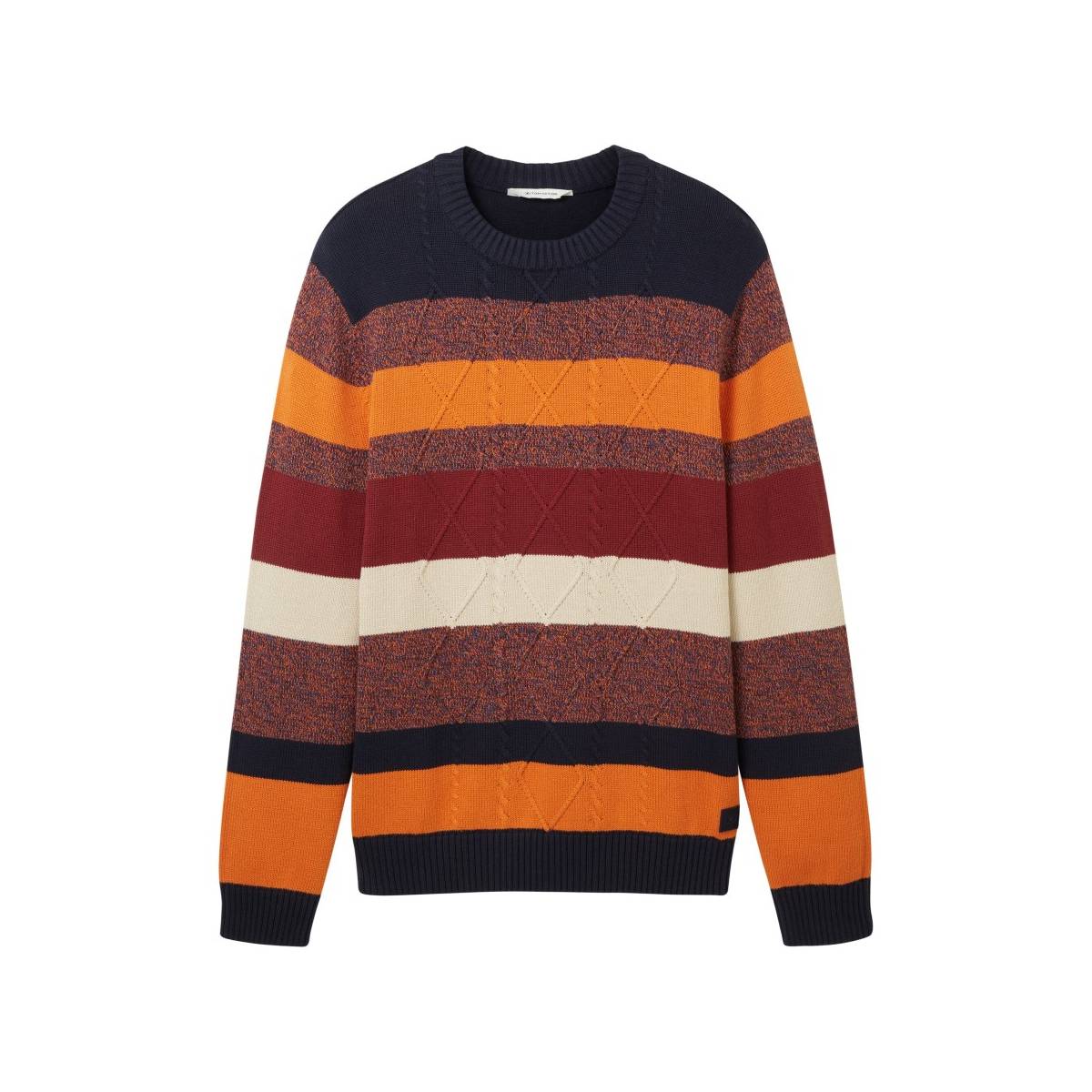 TOM TAILOR  tricot pull's en gilets multicolor -  model 1038245 - Herenkleding tricot pull's en gilets multicolor