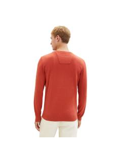 TOM TAILOR  tricot pull's en gilets roest/color -  model 1027665 - Herenkleding tricot pull's en gilets bruin