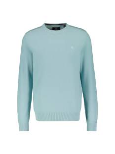 LERROS  tricot pull's en gilets turquoise -  model 2425001 - Herenkleding tricot pull's en gilets blauw