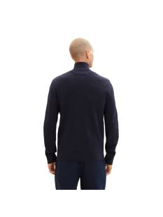 TOM TAILOR  tricot pull's en gilets donker blauw -  model 1038317 - Herenkleding tricot pull's en gilets blauw